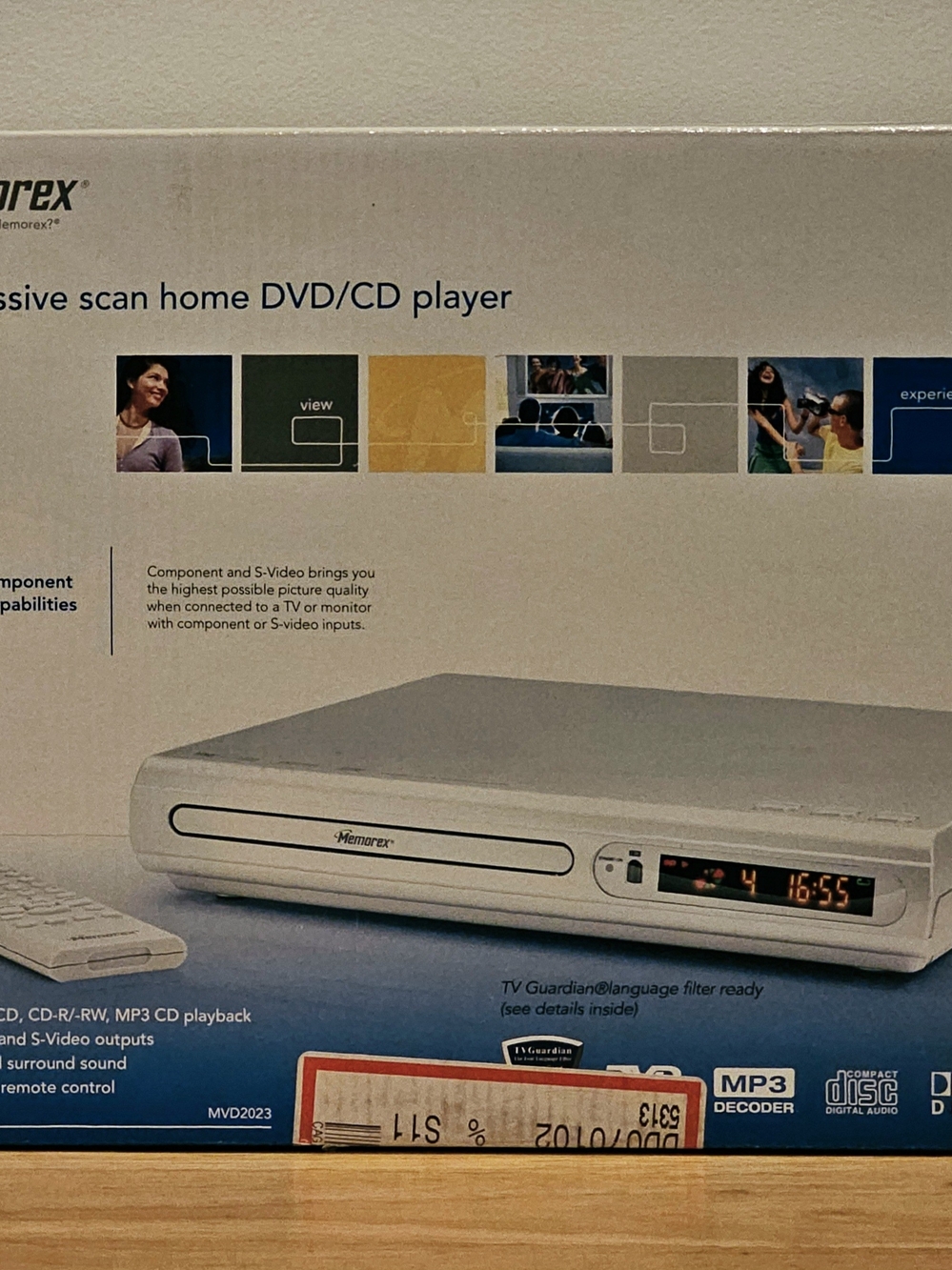Memorex Portable DVD/CD Player *New In Box*